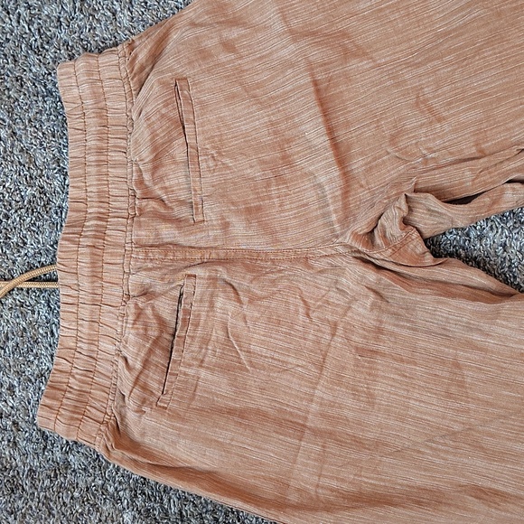 ATHLETA WOMENS CABO LINEN TEXTURED WIDE LEG PANTS πππ - Picture 8 of 15